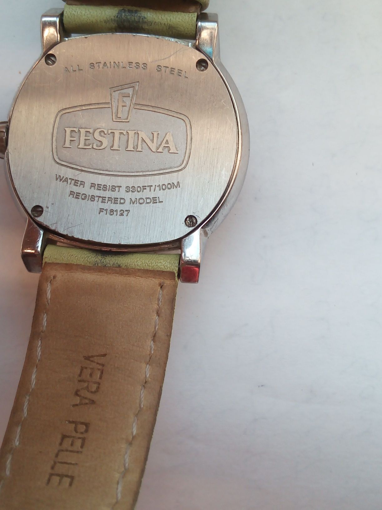 Ceas Festina cu data, Quartz, dama, subacvatic