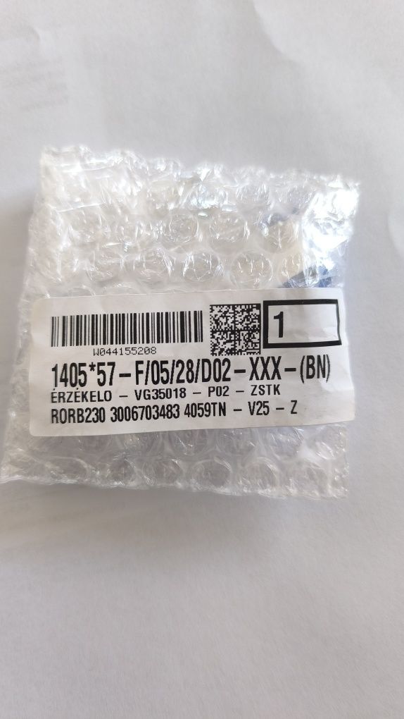 Evaporator temperature sensor