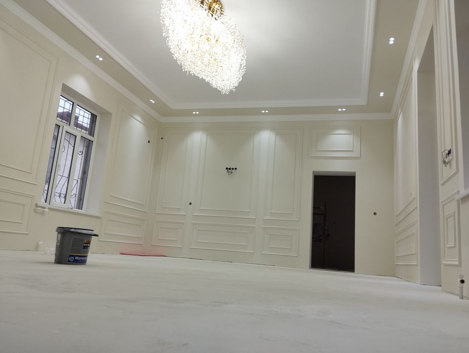 услуги маляра обои ламната