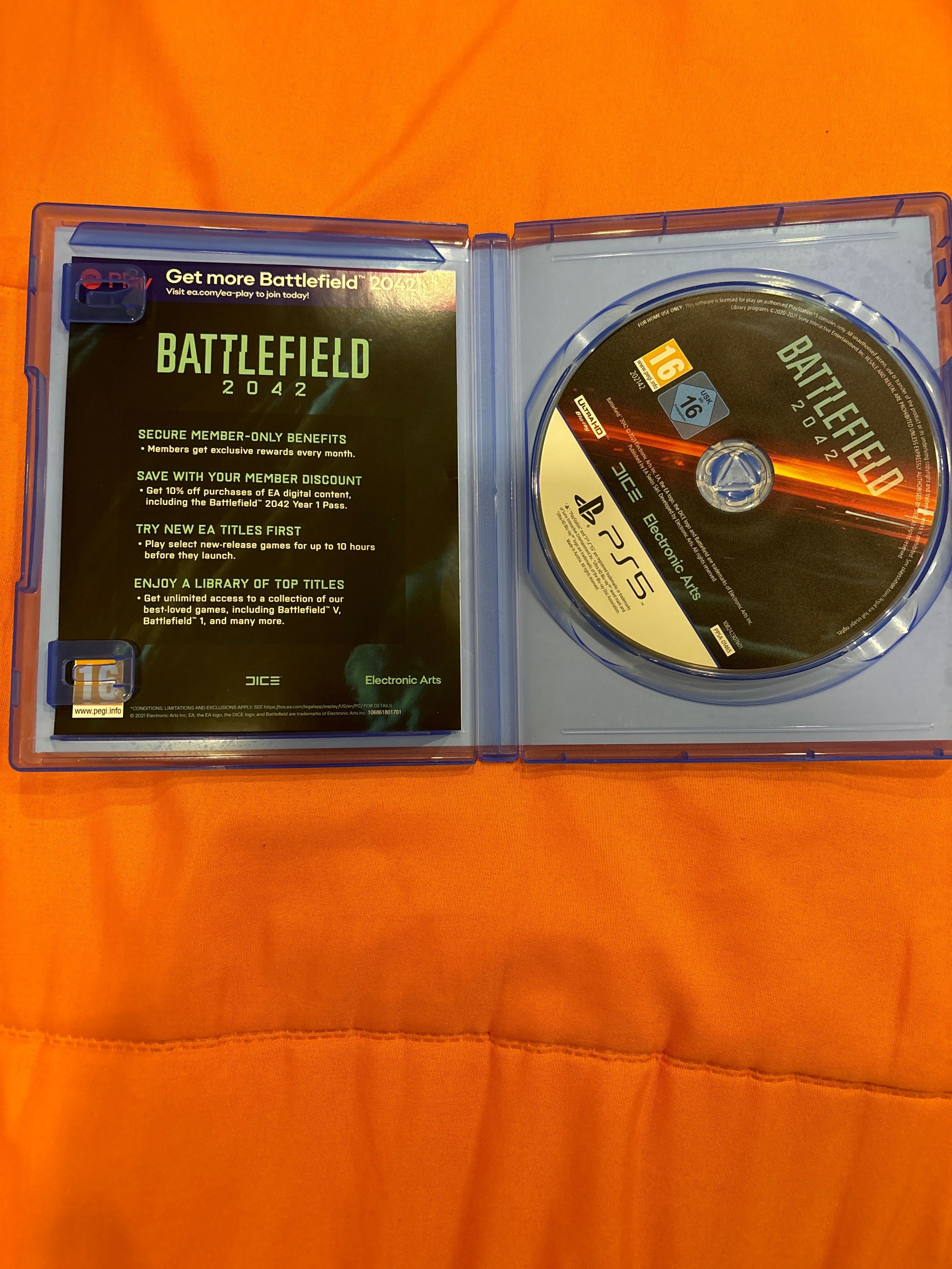 Игра за PS5 Battlefield 2042