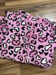 Pijama pufoasa roz copii