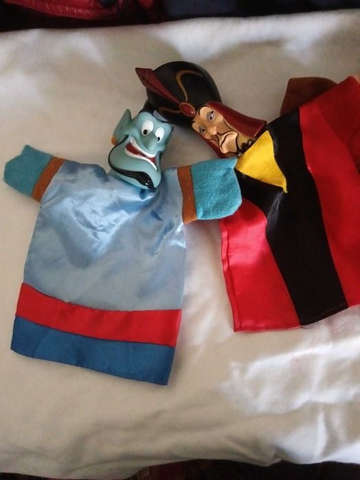 Păpuși de mână teatru copii Aladin  comedie