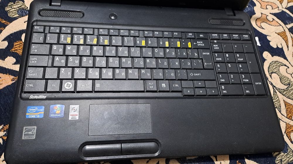 Продам ноутбук Toshibo c660-1wt