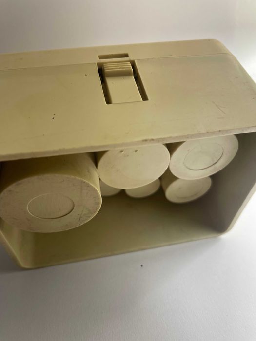 Set greutati analitice laborator ELTIM 5-200 clasa4 otel tip B vintage