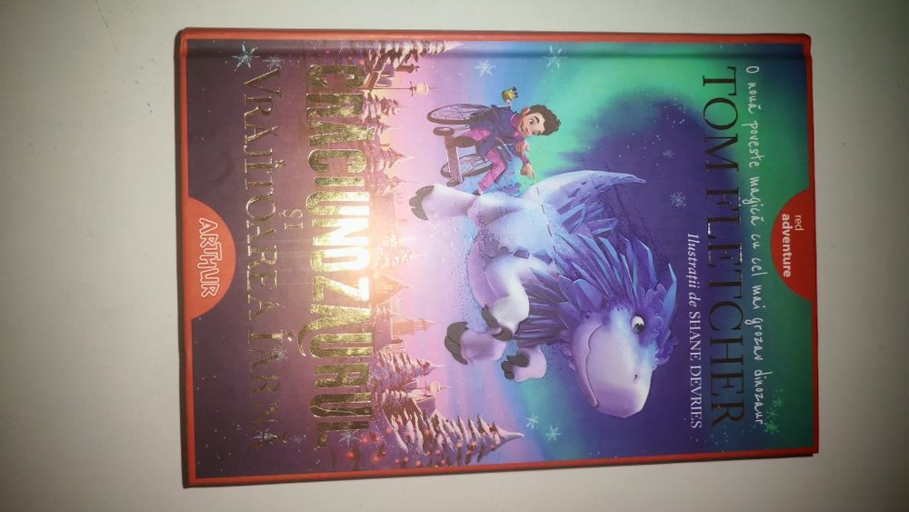 Pachet cărți Craciunozaurul și Craciunozaurul și vrăjitoarea iarnă