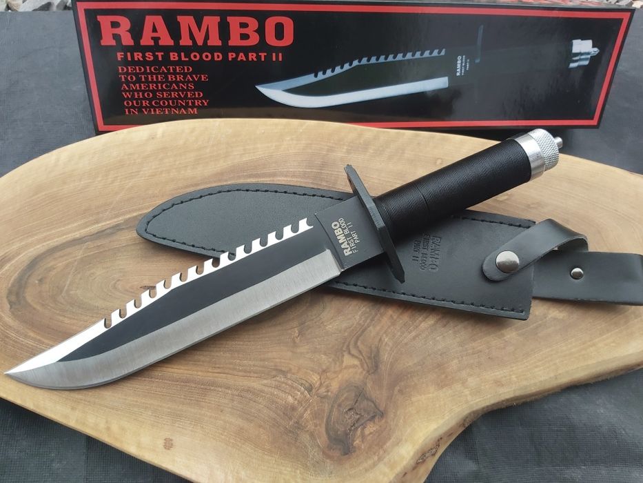 Ловен тактически нож RAMBO 2 First Blood