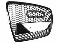 Grila Centrala Audi A6 C6 Fagure RS Design Negru Lucios 2004 - 2011