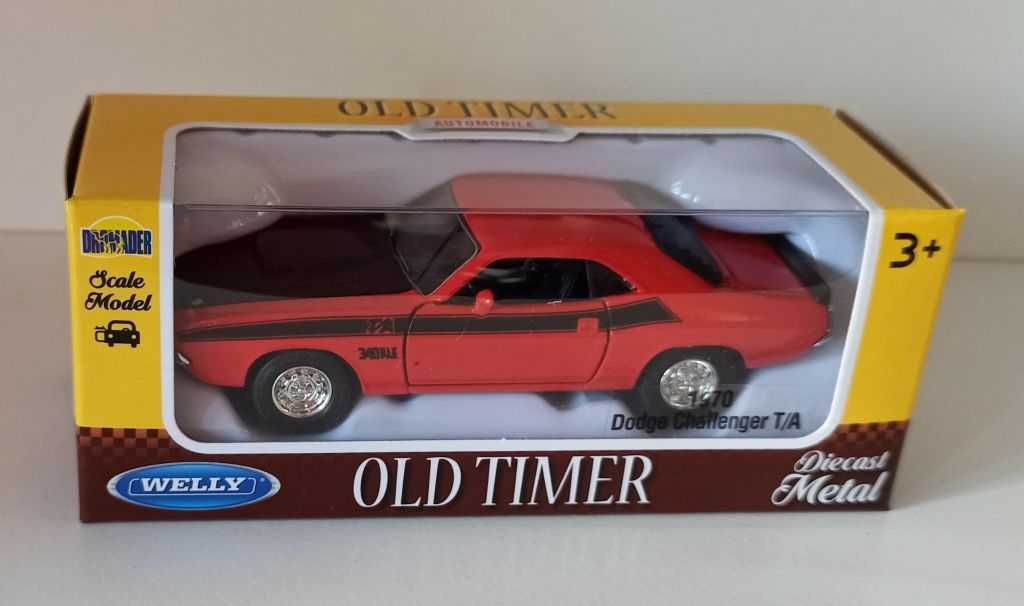 Macheta Dodge Challenger T/A 1970 - Welly 1/36