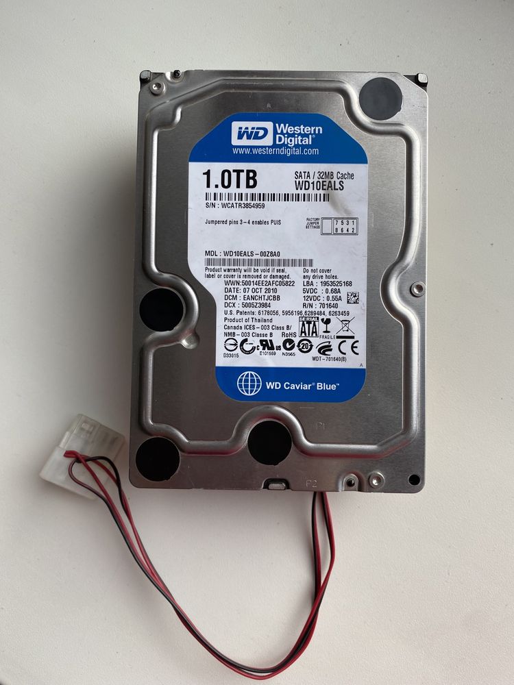 Жесткий диск hdd