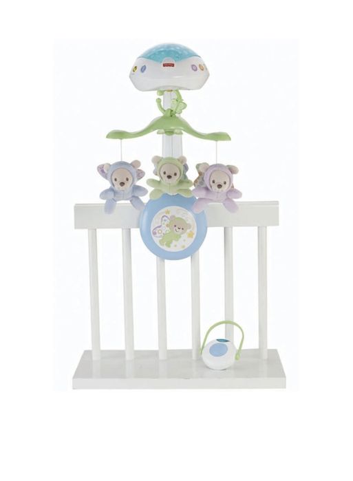 Музикална въртележка с прожектор fisher price