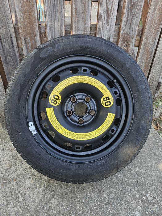 Roată Rezerva 5x100 "15 WV Seat Skoda Audi
