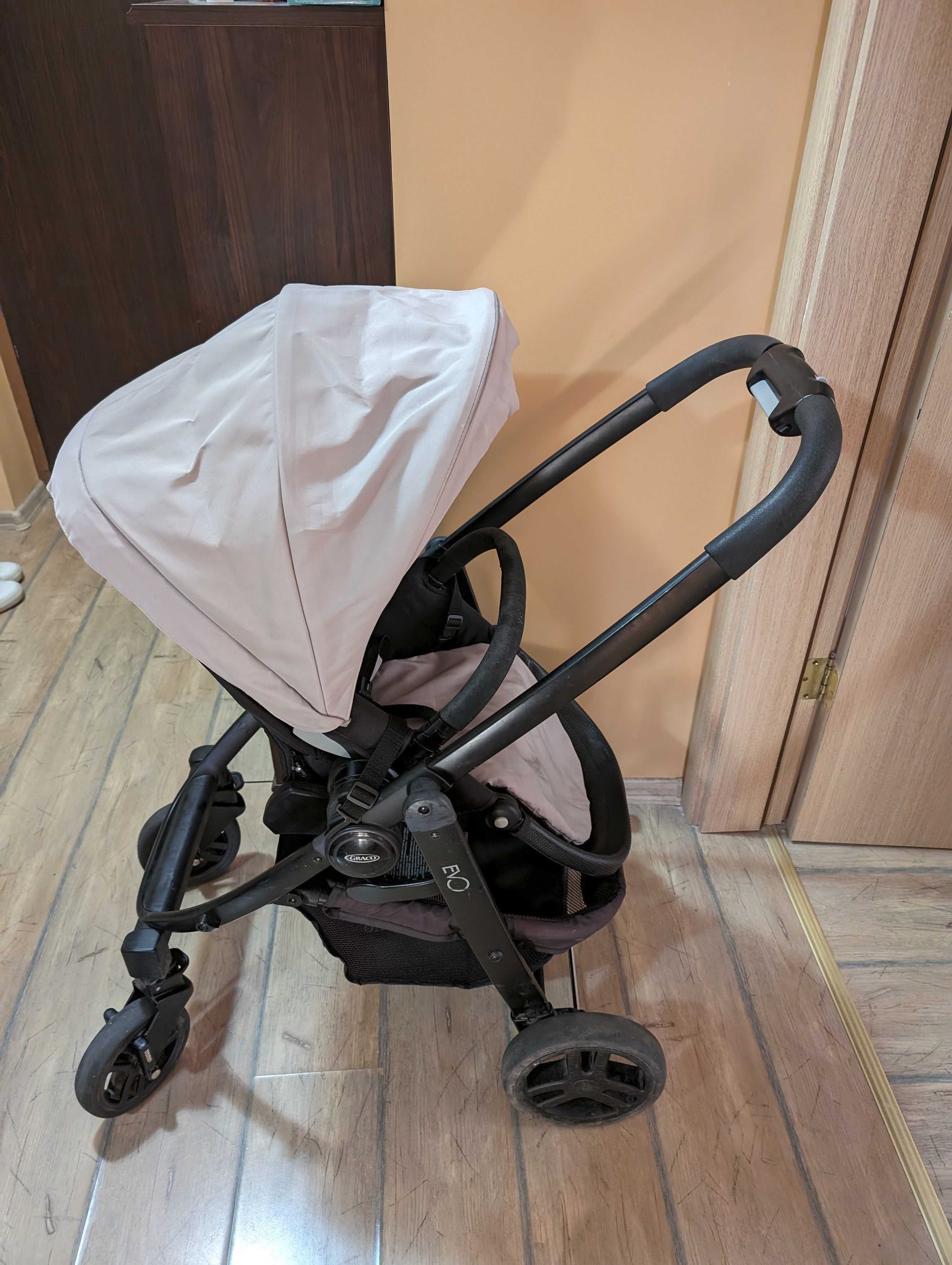 Детска количка Graco Evo Trio бебешка 3 в 1
