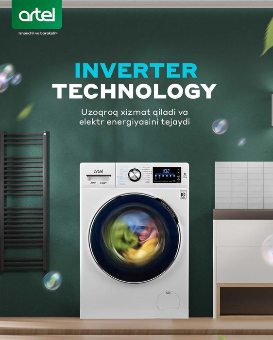 Кир ювиш машинаси Artel. АРЗОН Нарх! Стиральная машина Артел! Ишончли!