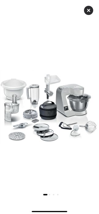 Robot de bucatarie Bosch MUM5XL72 + Aparat de inghetata