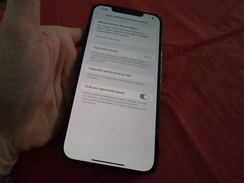 -Iphone 12Pro Max, 128Gb, 6Ram, bat: 100%, Blue, stare foarte buna, do