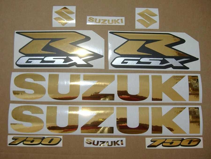 Стикери Сузуки 750 различни цветове GSXR Suzuki лепенки гсхр емблеми