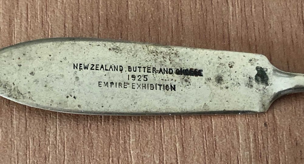 Cutite cutit de unt si branza EMPIRE EXHIBITION 1925 - colectie