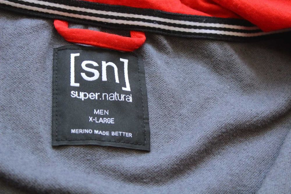 SUPER NATURAL - мъжки мерино суичър, размер XL