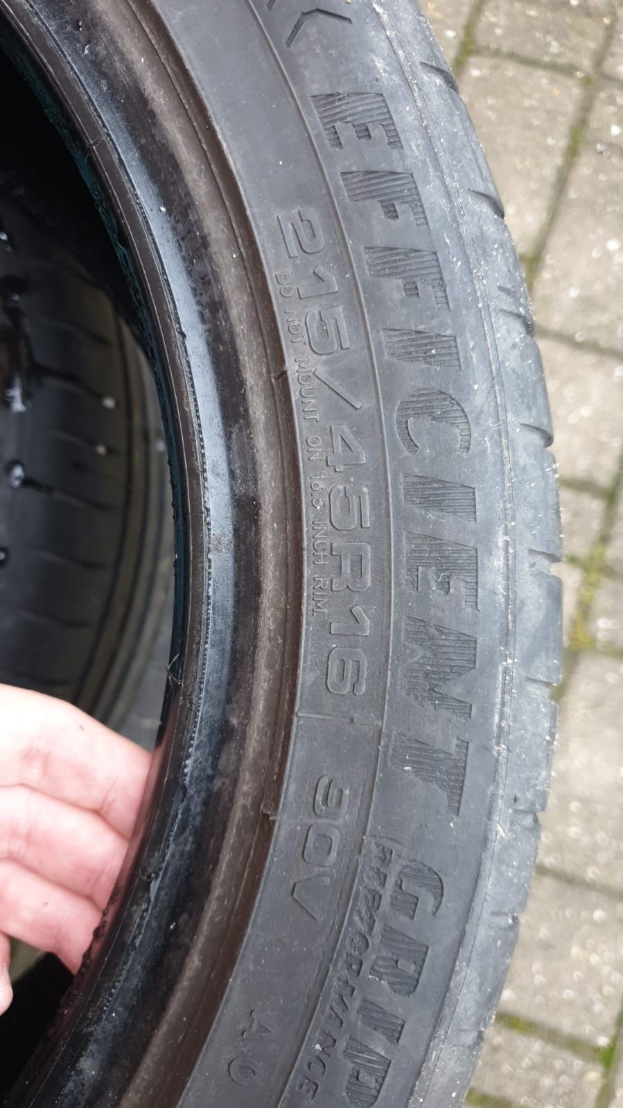 Ocazie !! 4 Anvelope Vară  215/45/R16 Goodyear