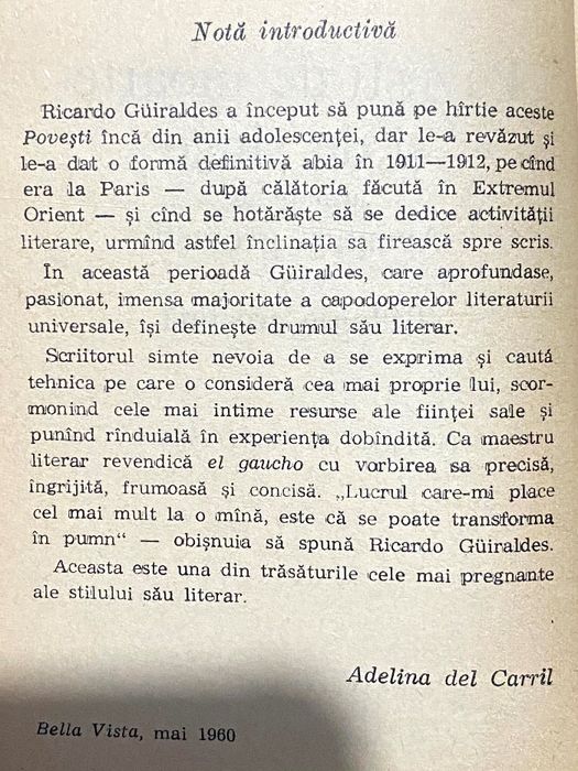 Povesti de moarte si de sange - Ricardo Guiraldes