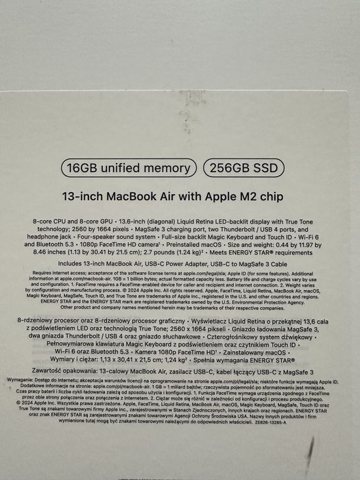 Apple MacBook Air M2 13.6” – 16GB RAM / 256GB SSD — миниатюра 7