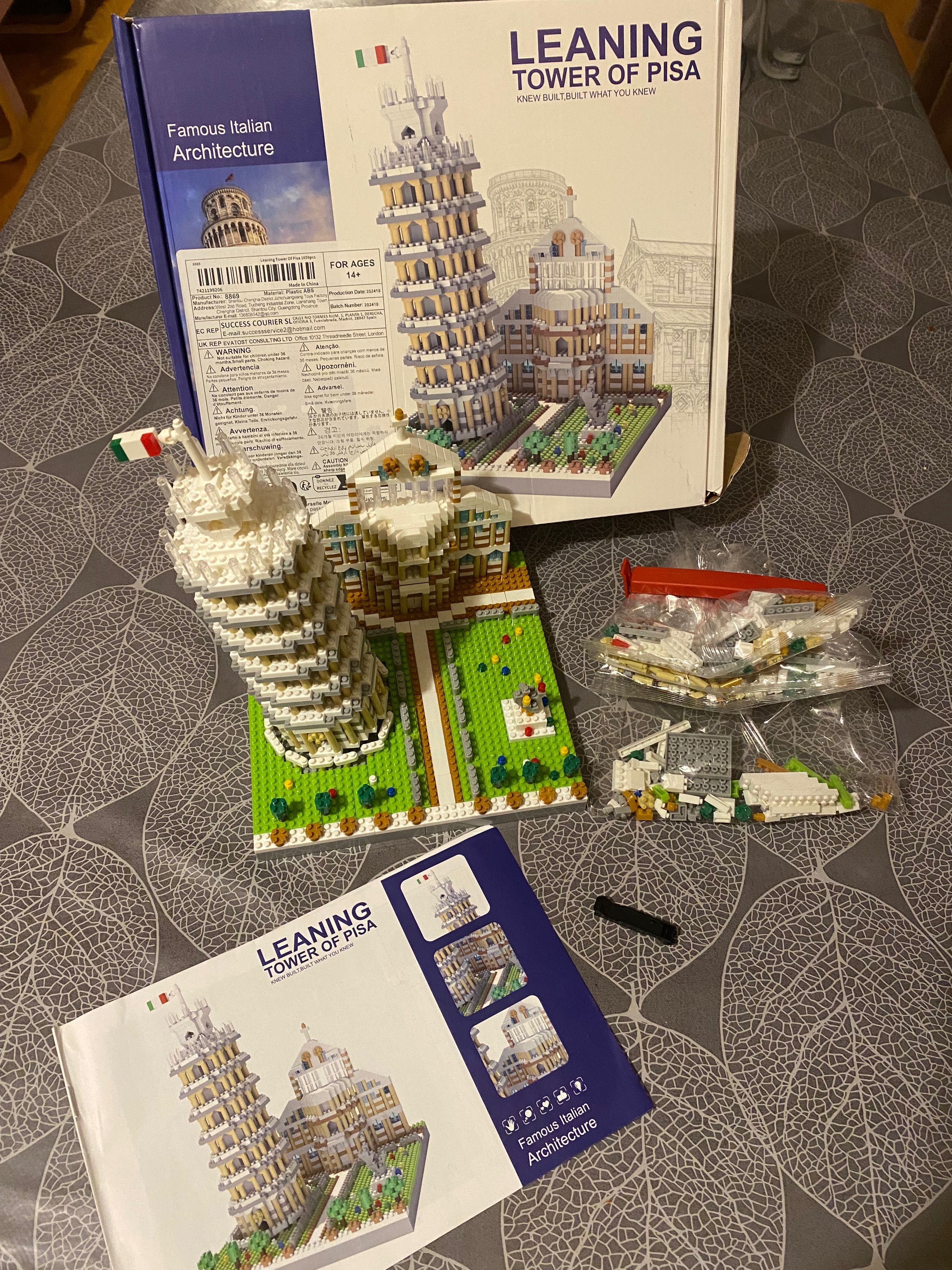 Lego architecture конструктор подобен на  Lego Кулата в Пиза
