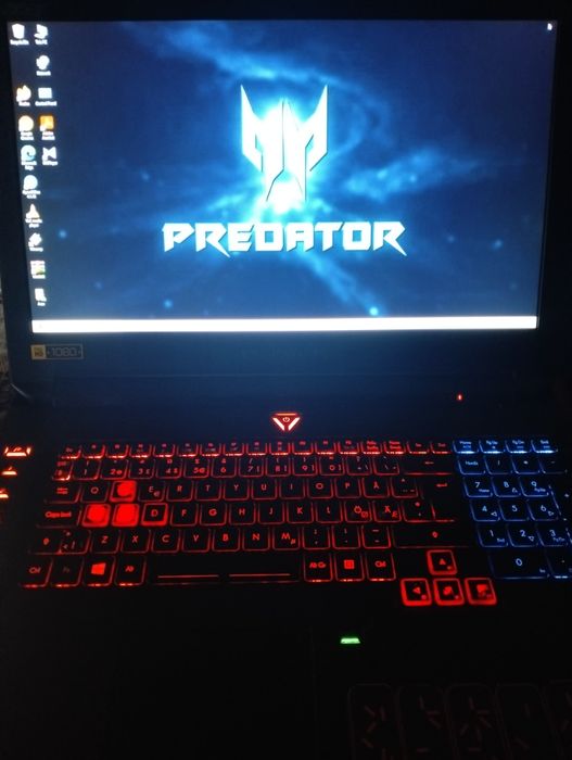 Laptop Acer predator gaming Intel i5-6300hqcpu 2.30ghz.12 GB RAM