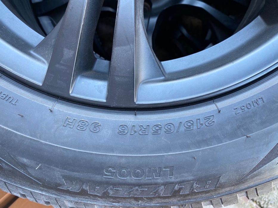 Anvelope iarna brigestone blizzak 215/65/16