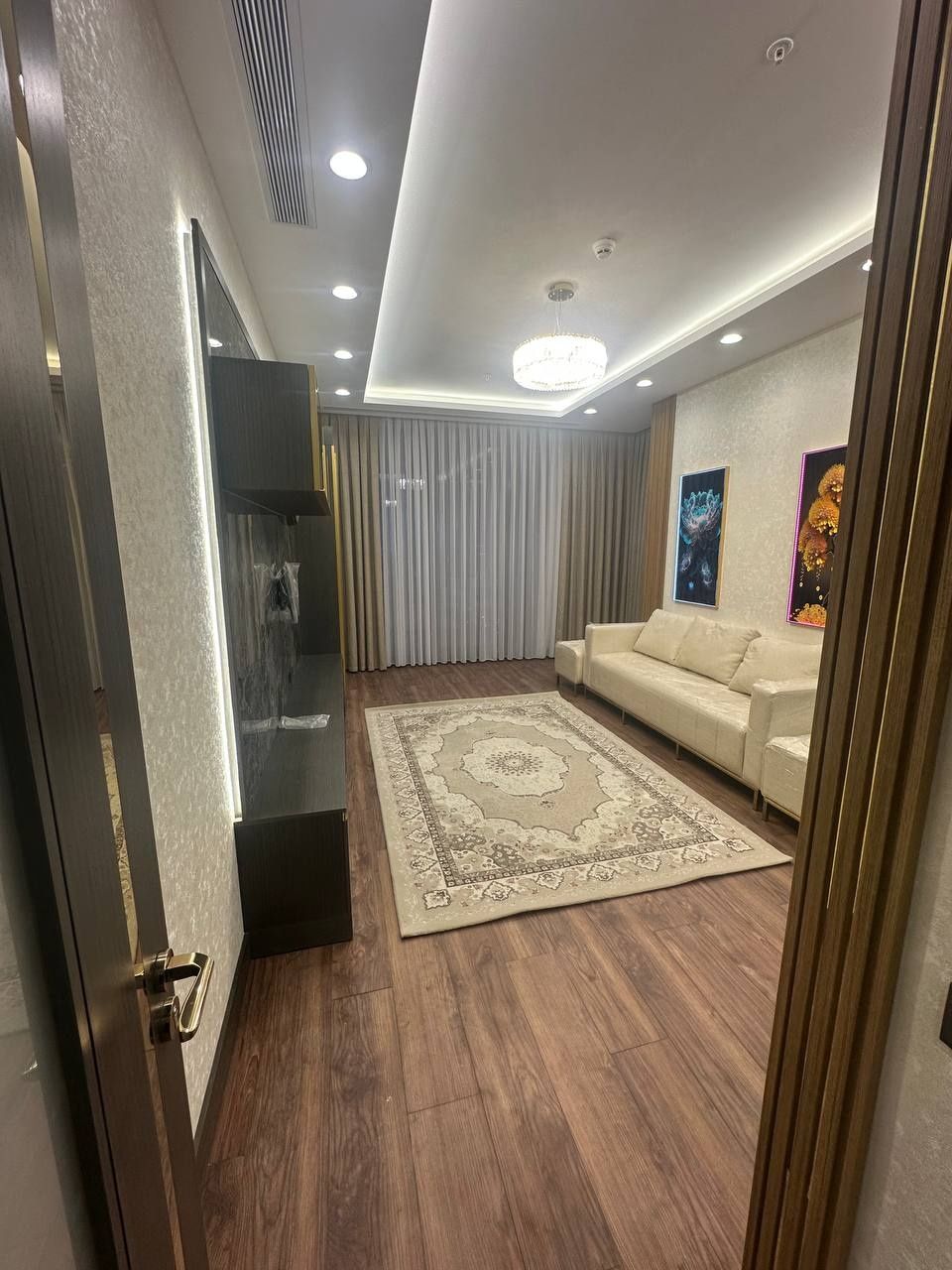 срочно сдается новостройка жк nest One 3-комнат 73м2 авторский ремонт
