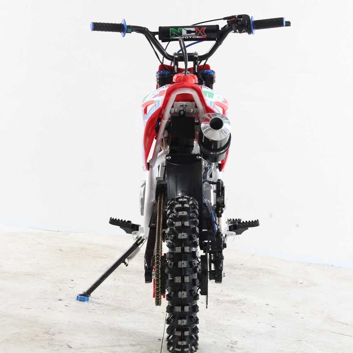 Motocicleta cross 125cc NCX CRX 4T benzina 14/12" rosu/albastru