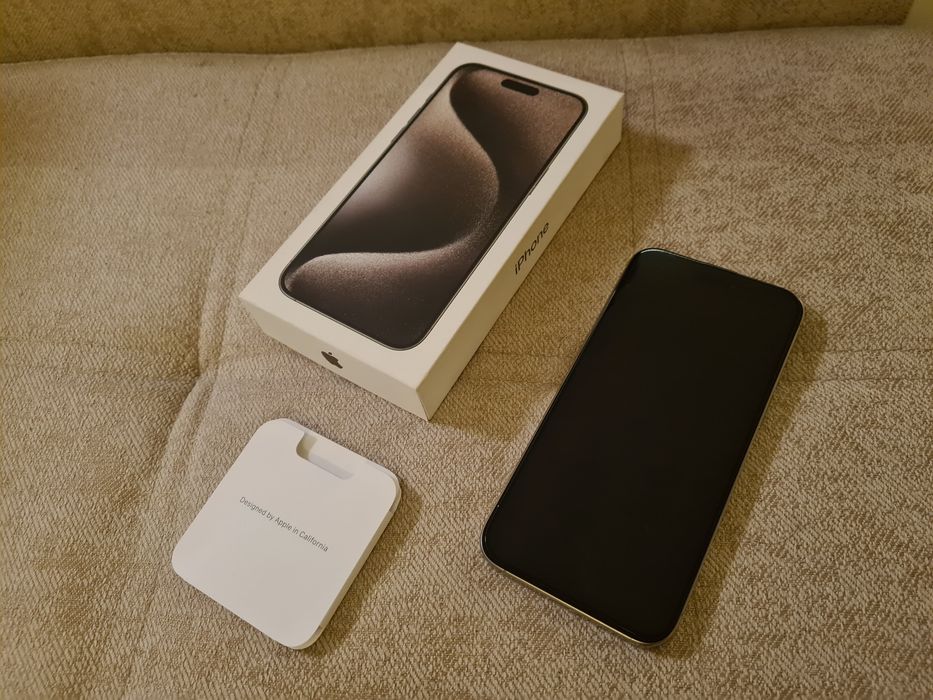 15 pro max 256гб идеальное состоянии сим 15 про макс документы коробка