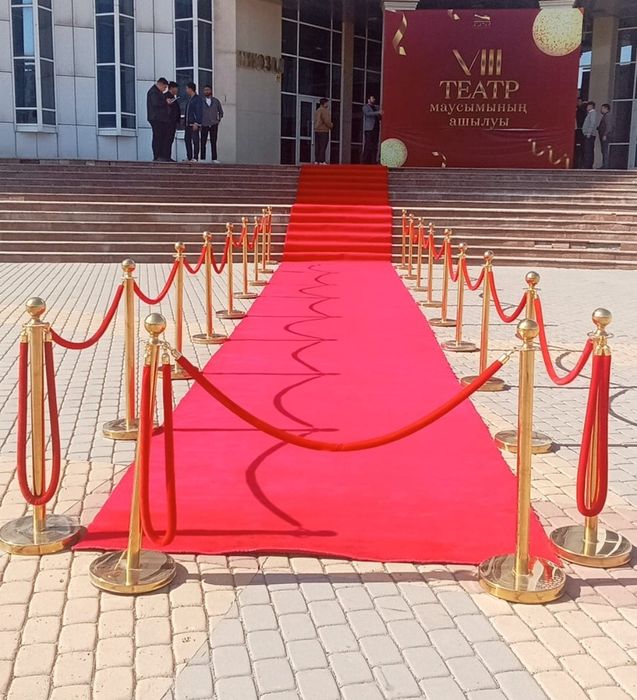 Оформление шарами аренда красной дорожки Парфлексы Церемония  набор