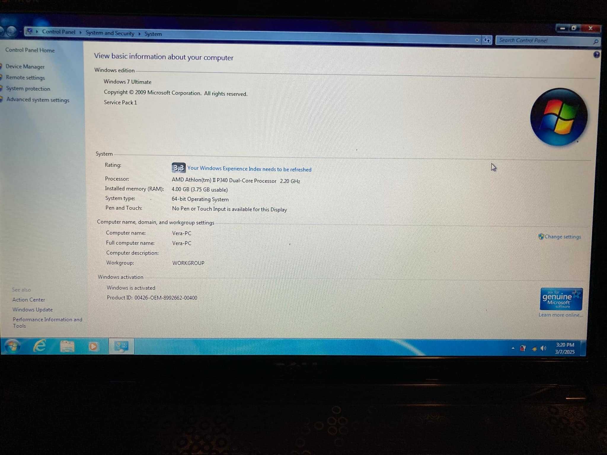 Лаптоп Dell Inspiron