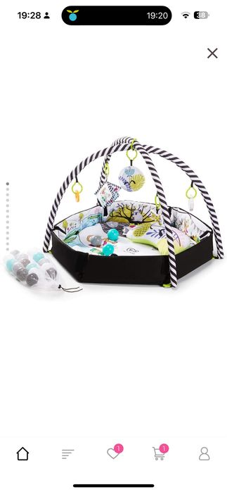 Kinderkraft Бебешка активна гимнастика Smart Play