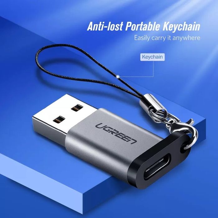Adaptor USB 3.0 la USB C - incarcator, transfer