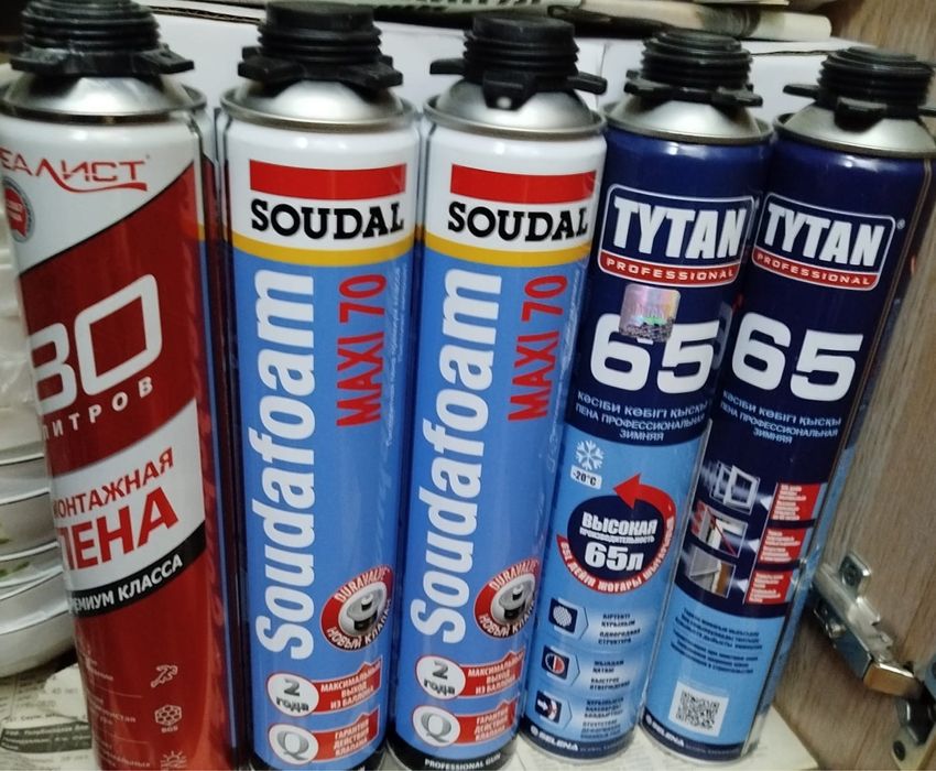 Пена монтажная 3000тг балон