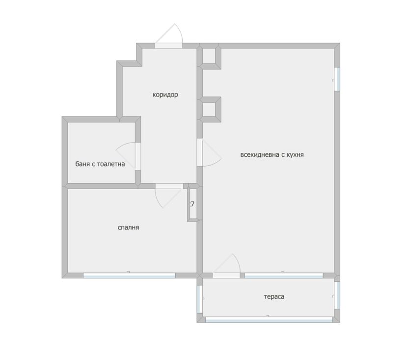 Продава се Двустаен апартамент в Бургас, Зорница - 60 кв.м за 1592 €/кв.м - Снимка #8