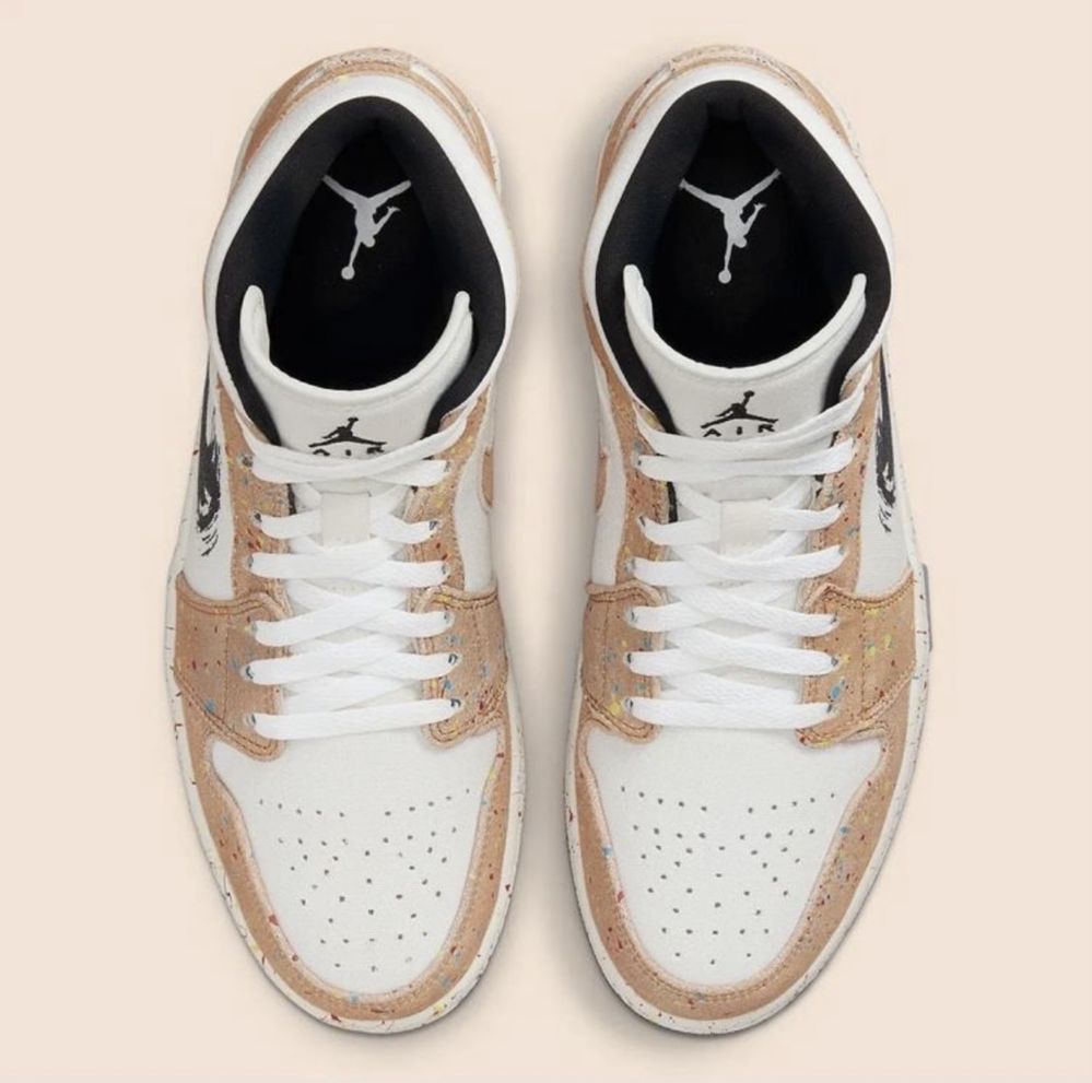 Nike Air Jordan 1 Mid SE "Brushstroke"