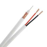 RG59 + 2x0,5 - Коаксиален кабел с медно жило и медна оплетка