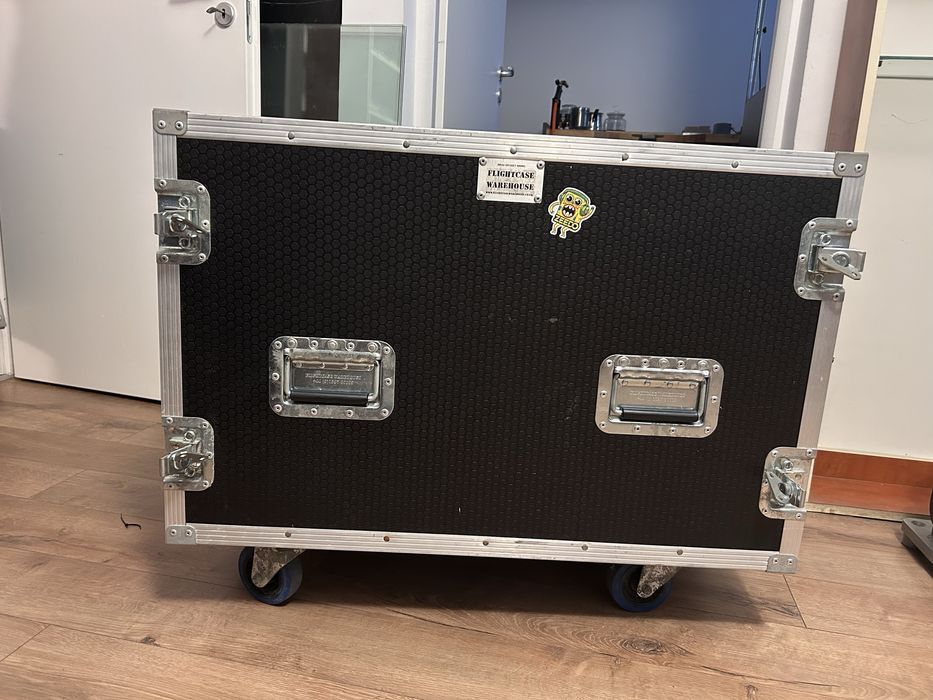 Rack Mobil 19” Flight Case Dublu 10U