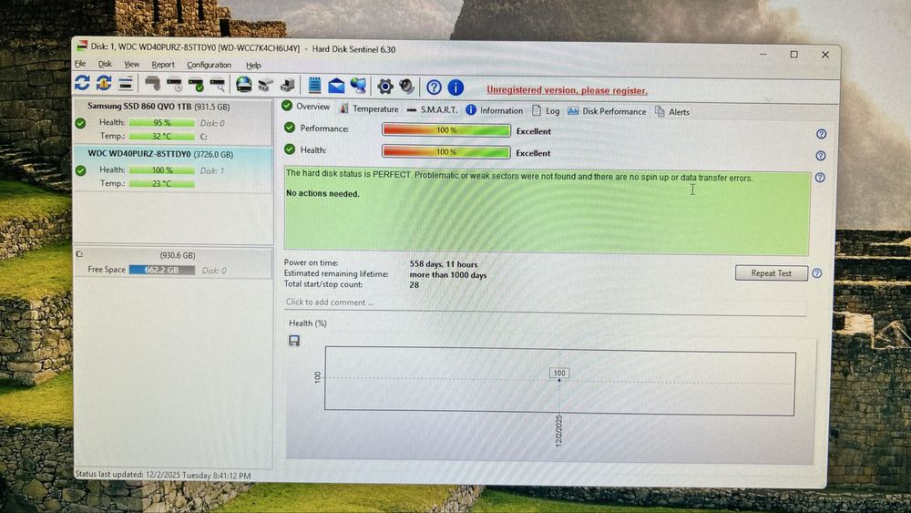 HDD 4TB WD Purple | Testat | Viata 100%