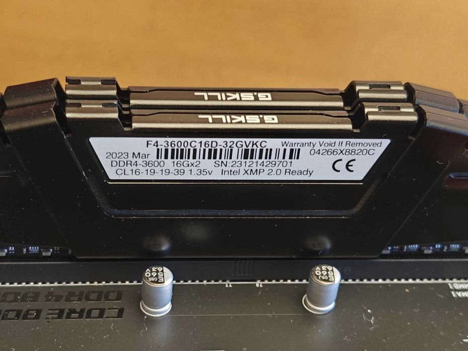 Ryzen 5950X, 32GB RAM, Intel A770 LE, MSI B550 Unify X, 550W PSU