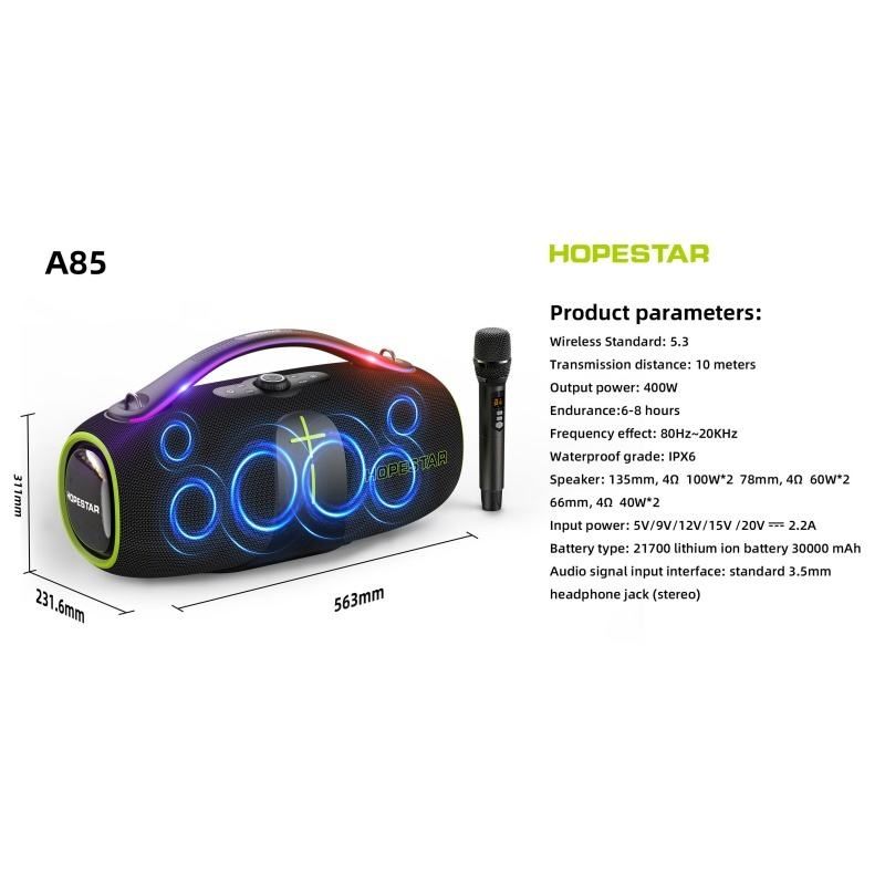 Прокат портативной колонки Hopestar A60