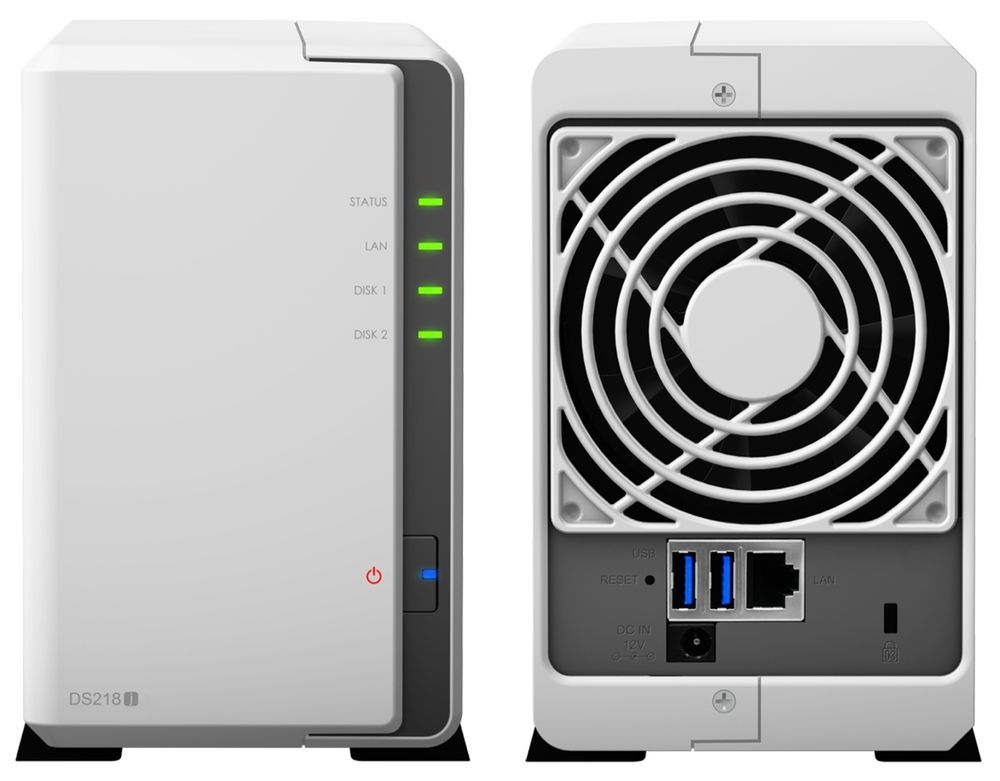 Сетевое хранилище Synology DS218j