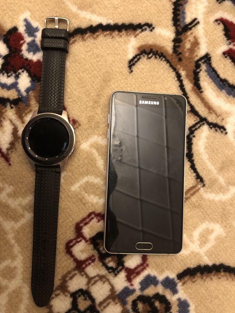 samsung galaxy A7 и whatch