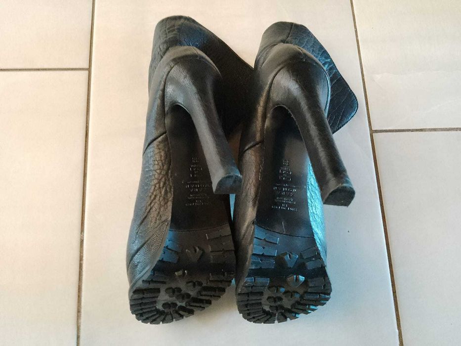 Ghete imblanite, ZARA, marimea 38!