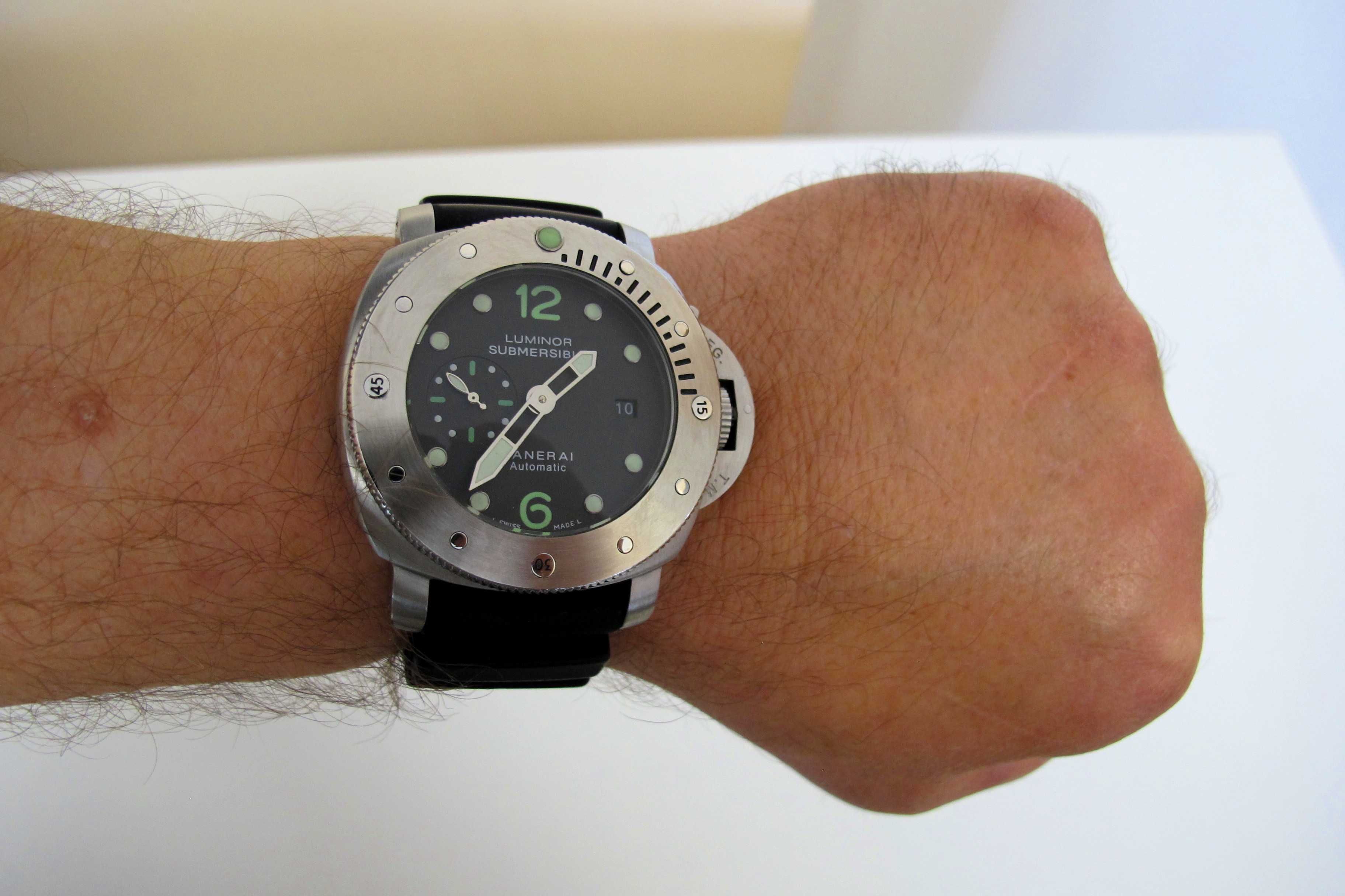 Масивен мъжки часовник 47 mm  качествен автоматик