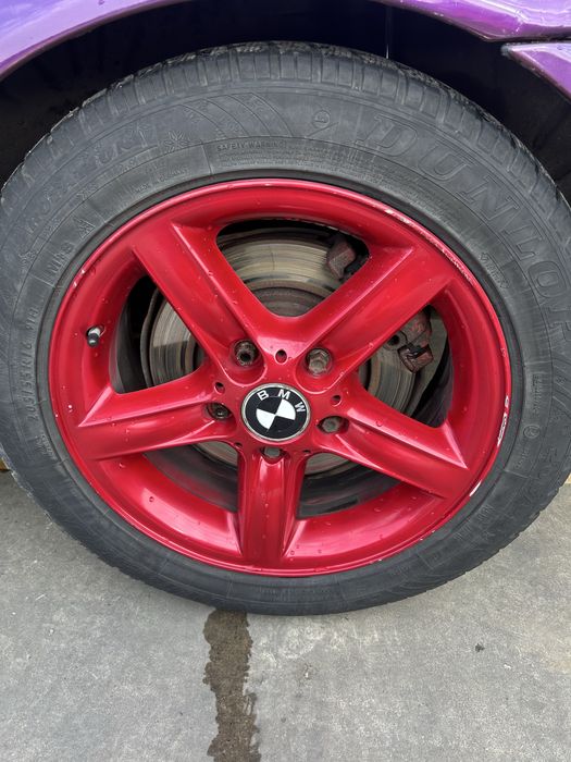 Vând jante cu tot cu cauciucuri pe 16 5x120