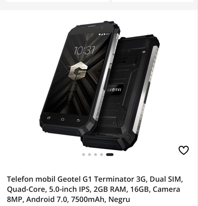 Geotel telefon rezistent