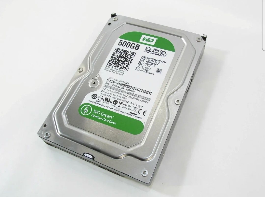 Жёсткий диск Western digital green 500Gb